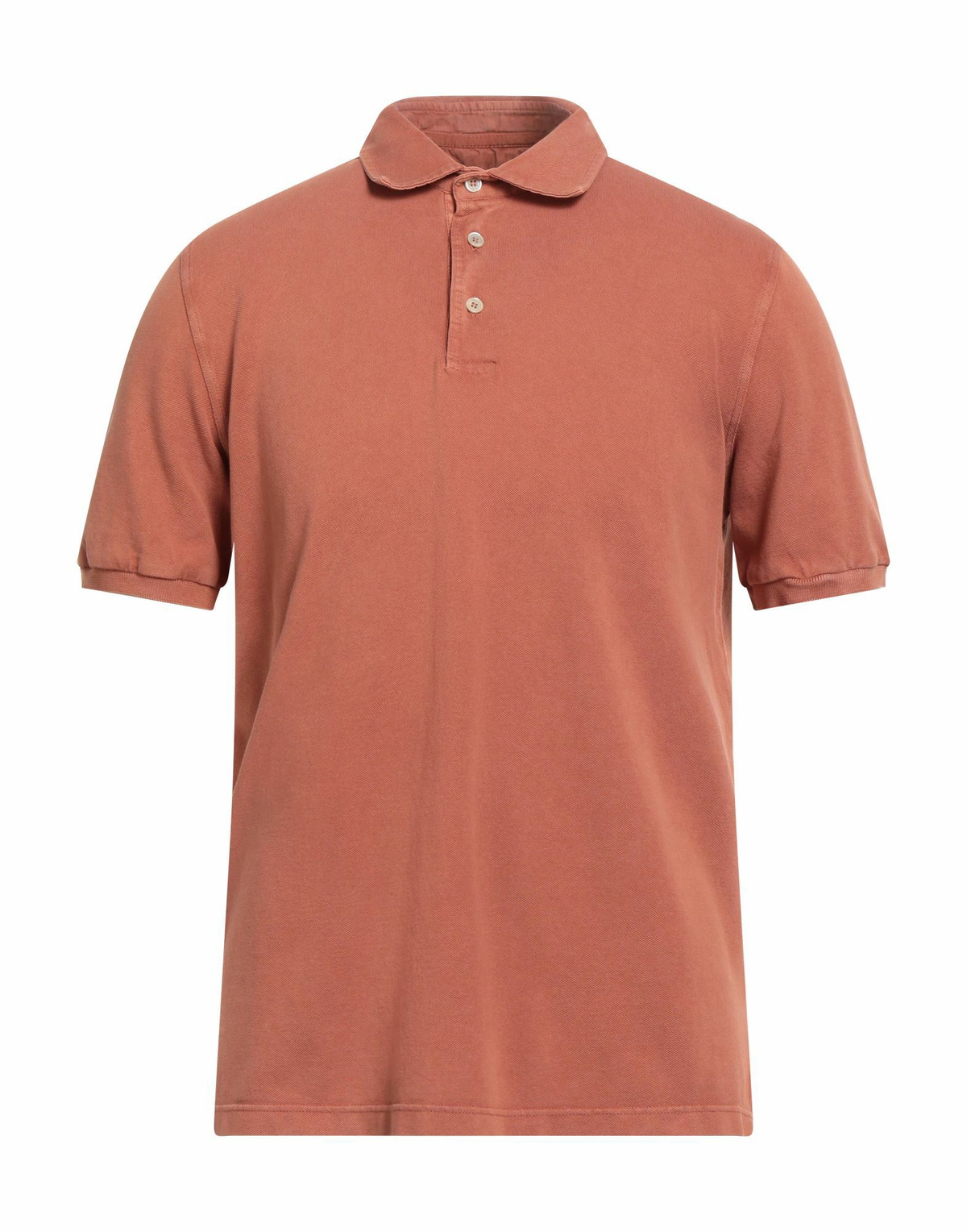 Fedeli Mens Polo shirt Rust