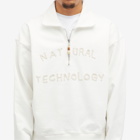 Story mfg. Men's Geo Pullover Sweatshirt in Ecru