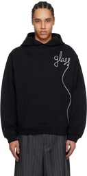 Glass Cypress Black Pullover Hoodie