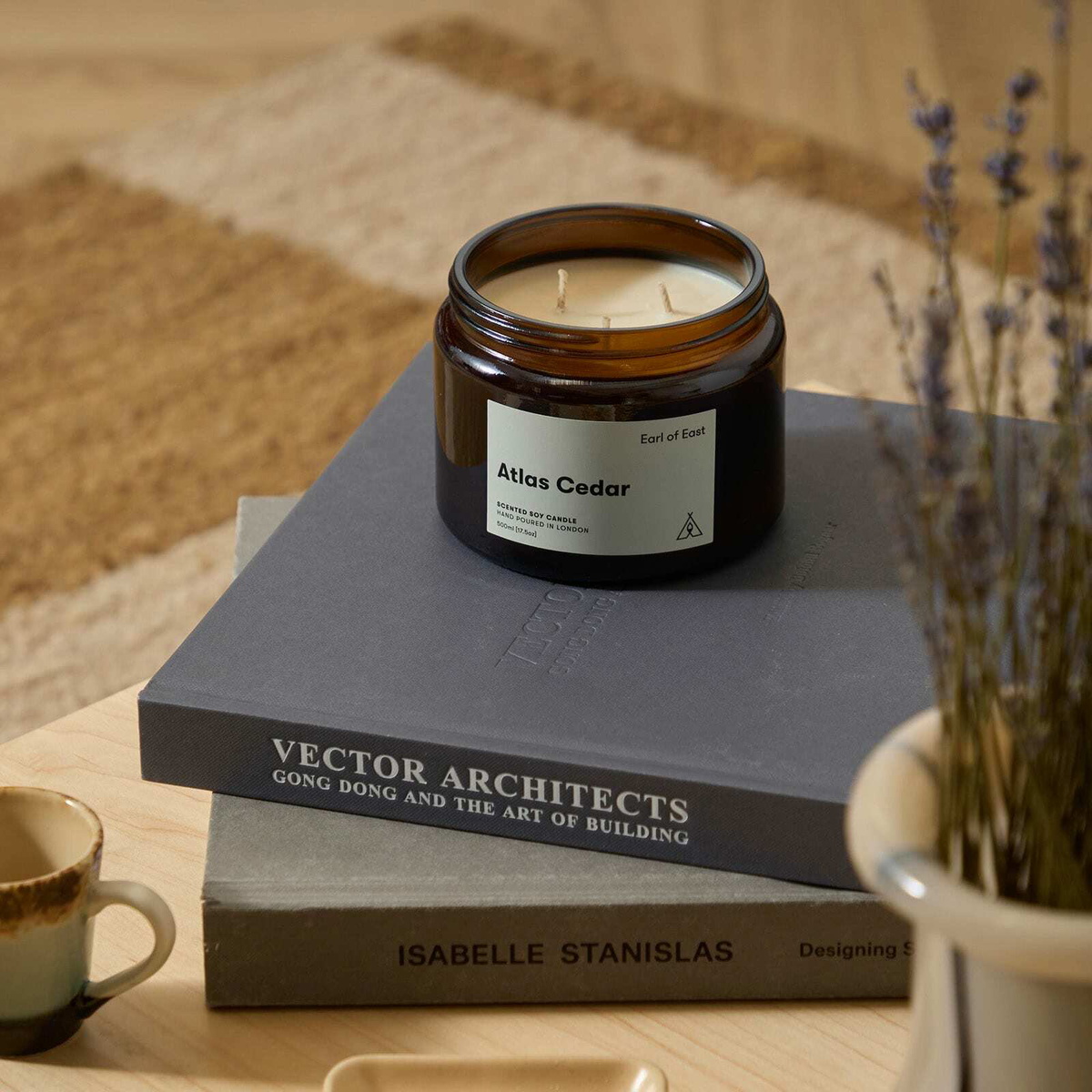 Earl of East Atlas Cedar Soy Wax Candle 