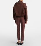 Brunello Cucinelli Crêpe straight pants