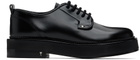 AMI Paris Black Anatomical Toe Derbys