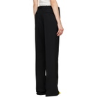 TOM FORD Black Sharp Tailored Straight Boyfriend Trousers