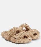 Gia Borghini - Gia 10 faux shearling slides