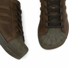 Adidas by AVAVAV Superstar Vacuum Lea Sneaker in Brown