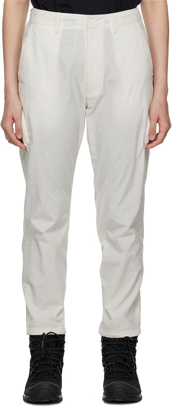 Photo: Descente ALLTERRAIN SSENSE Exclusive White Sport Pants