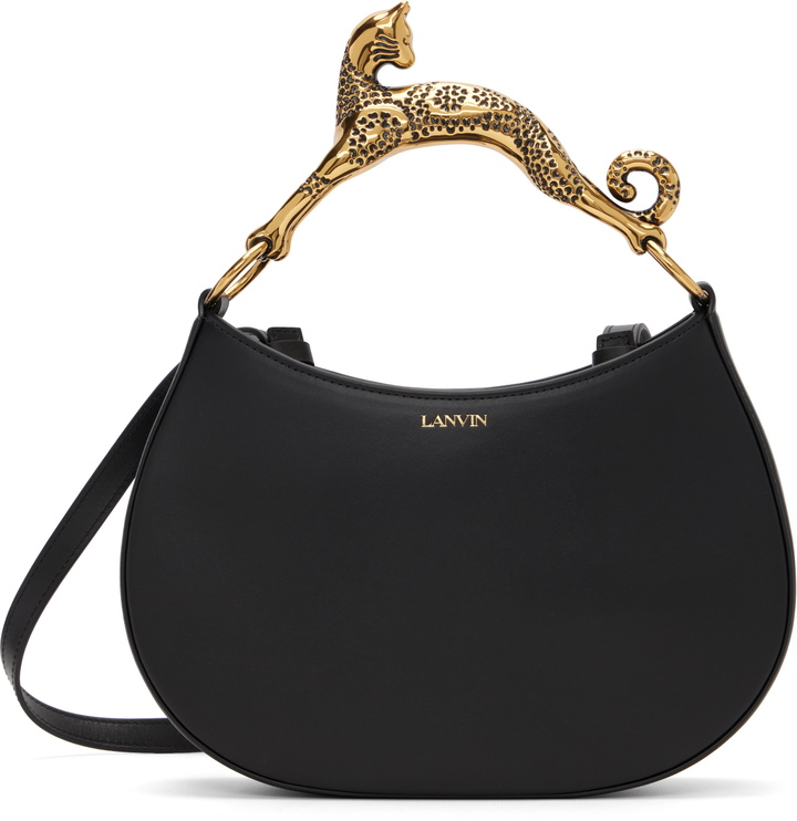 Photo: Lanvin Black Cat Leather Bag