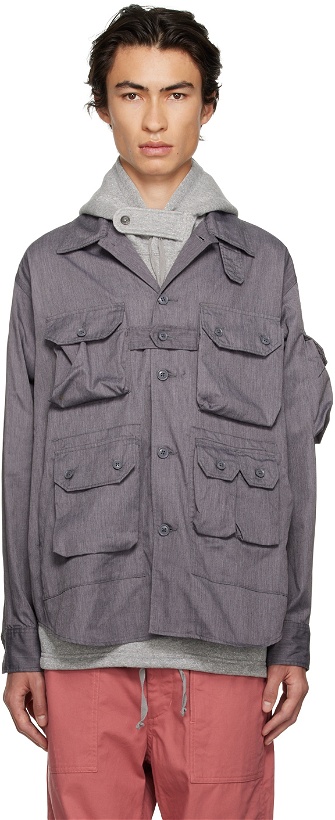 Photo: Engineered Garments Gray Explorer Jacket