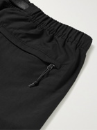 NIKE - ACG NRG Logo-Embroidered Belted Nylon Shorts - Black
