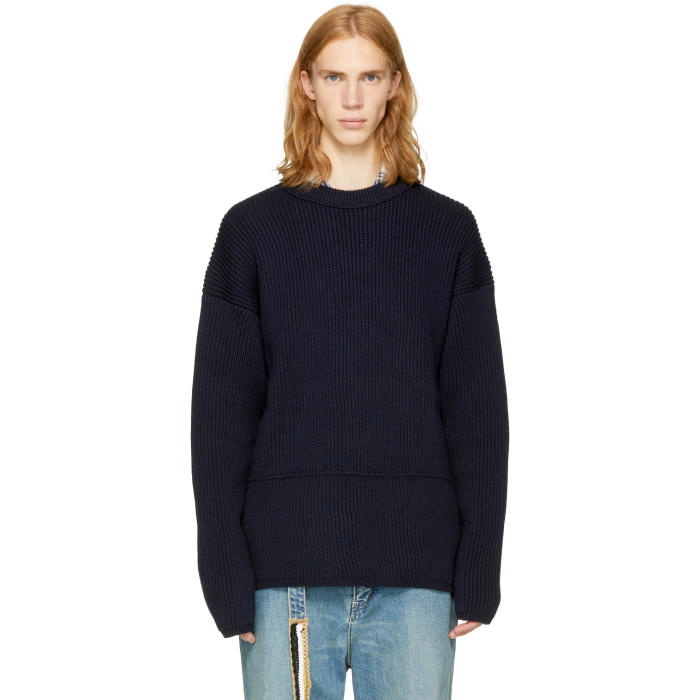 Photo: Acne Studios Navy Njal Sweater 