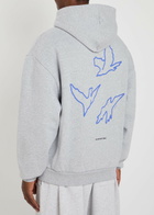 Mki Miyuki Zoku Flight Hooded Cotton-blend Sweatshirt Grey