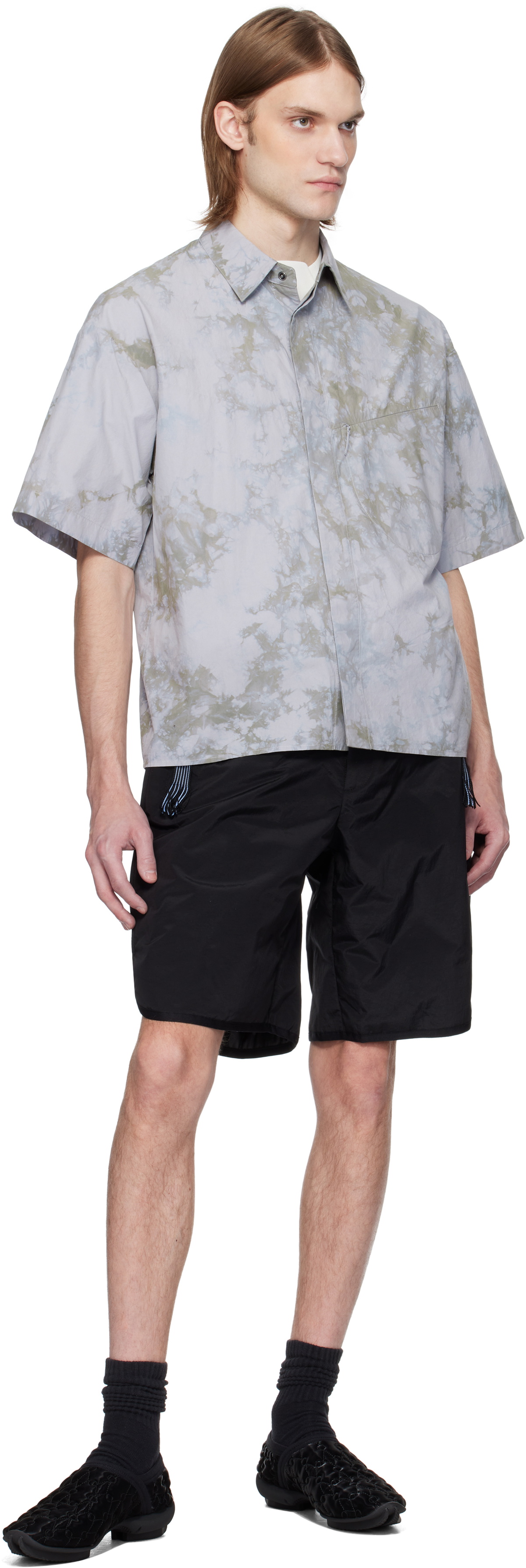A. A. Spectrum Gray Balair Shirt
