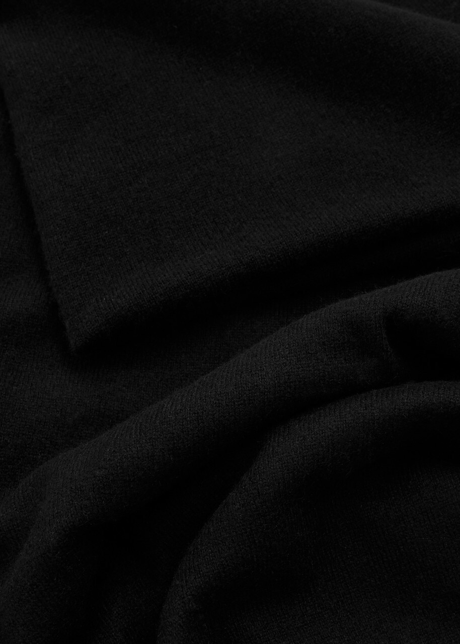 Vince Cashmere Blanket Scarf - Black - One Size