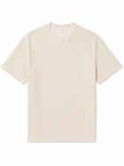 Mr P. - Textured Cotton T-Shirt - Neutrals