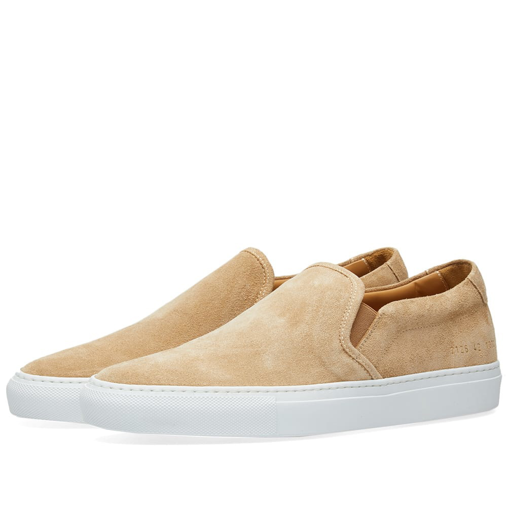 Photo: Common Projects Slip On Suede