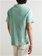 Polo Ralph Lauren - Logo-Embroidered Cotton-Blend Terry Polo Shirt - Green