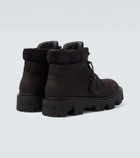 Moncler Peak City leather ankle boots
