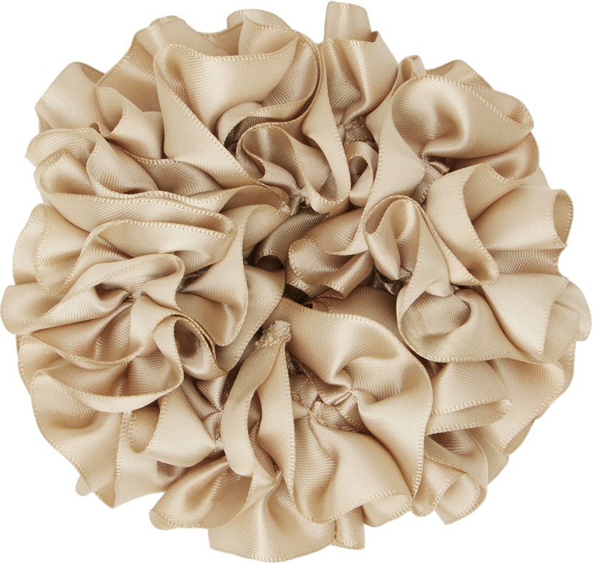 Maryam Nassir Zadeh Beige Carnation Scrunchie Maryam Nassir  display picture 1