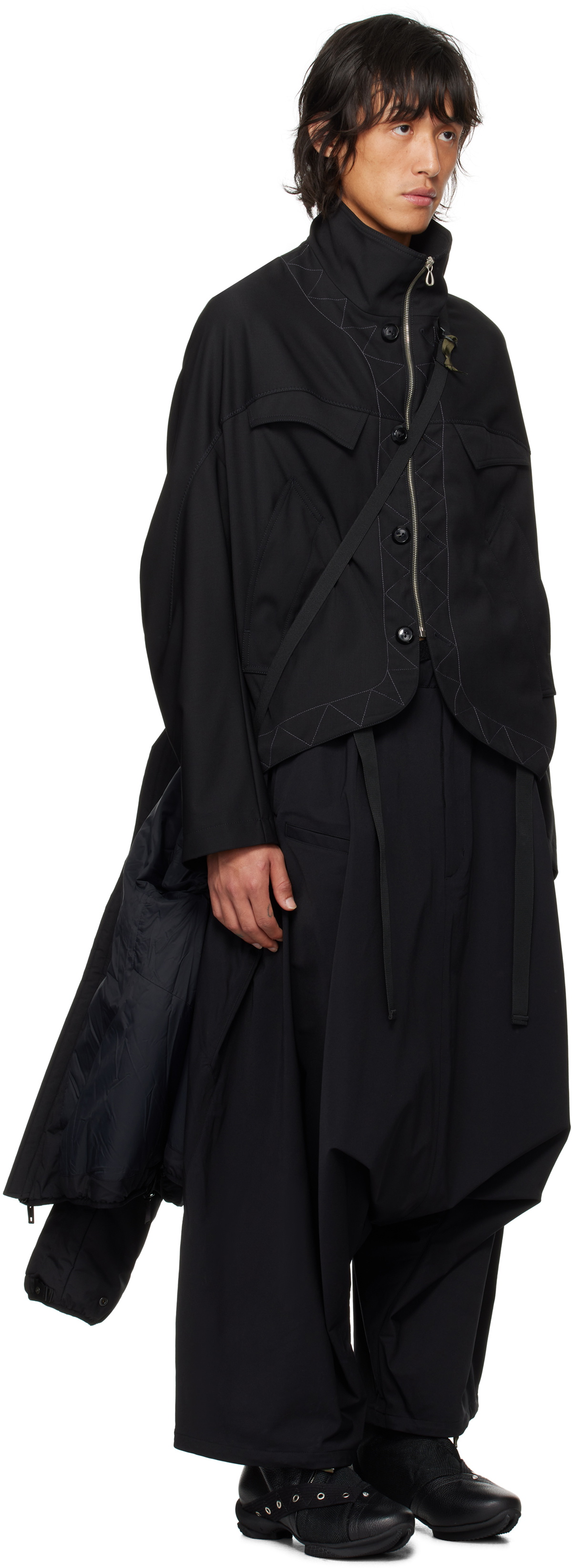ACRONYM® Black J91A-WS Bomber Jacket