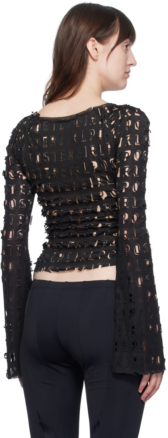 Poster Girl Black Geneva Blouse
