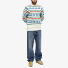 Howlin by Morrison Men's Howlin' Party In The Front Whale Knit in White