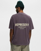 Represent Represent Owners Club T Shirt Purple - Mens - Shortsleeves