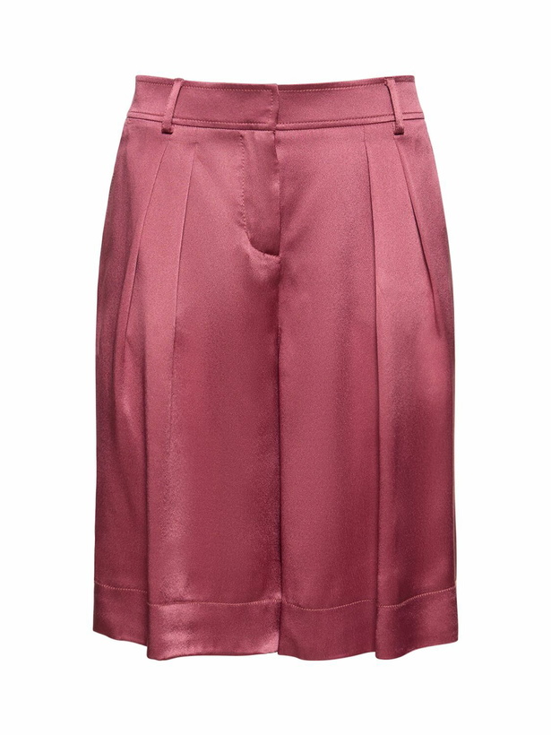 Photo: ALBERTA FERRETTI Satin Shorts