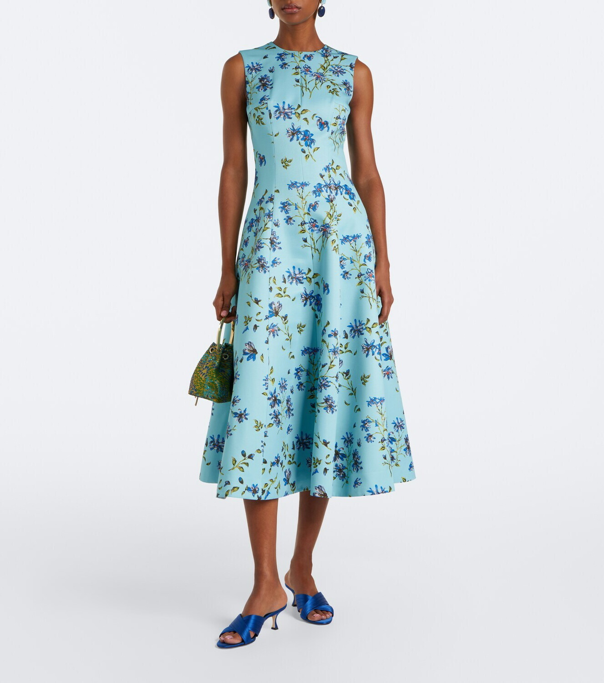 Emilia Wickstead Mara floral midi dress