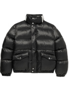 Alexander McQueen - Logo-Print Quilted Padded Shell Jacket - Black