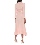 Lisa Marie Fernandez - Linen-blend midi skirt