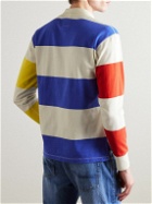Drake's - Colour-Block Cotton-Jersey Polo Shirt - Unknown