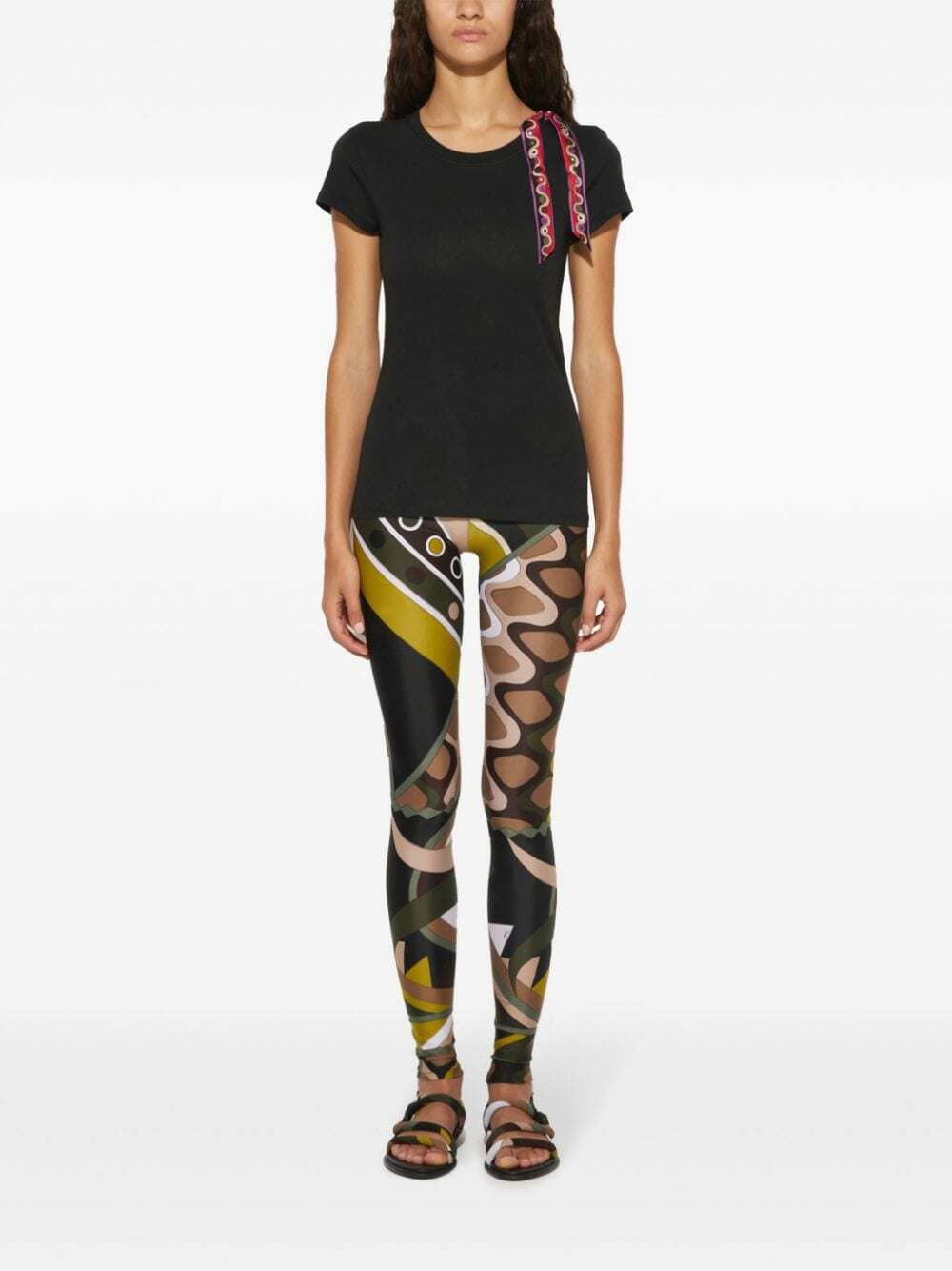 PUCCI - Cotton Blend T-shirt Emilio Pucci