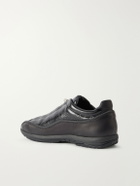 Diemme - Licata Textured-Leather Sneakers - Black