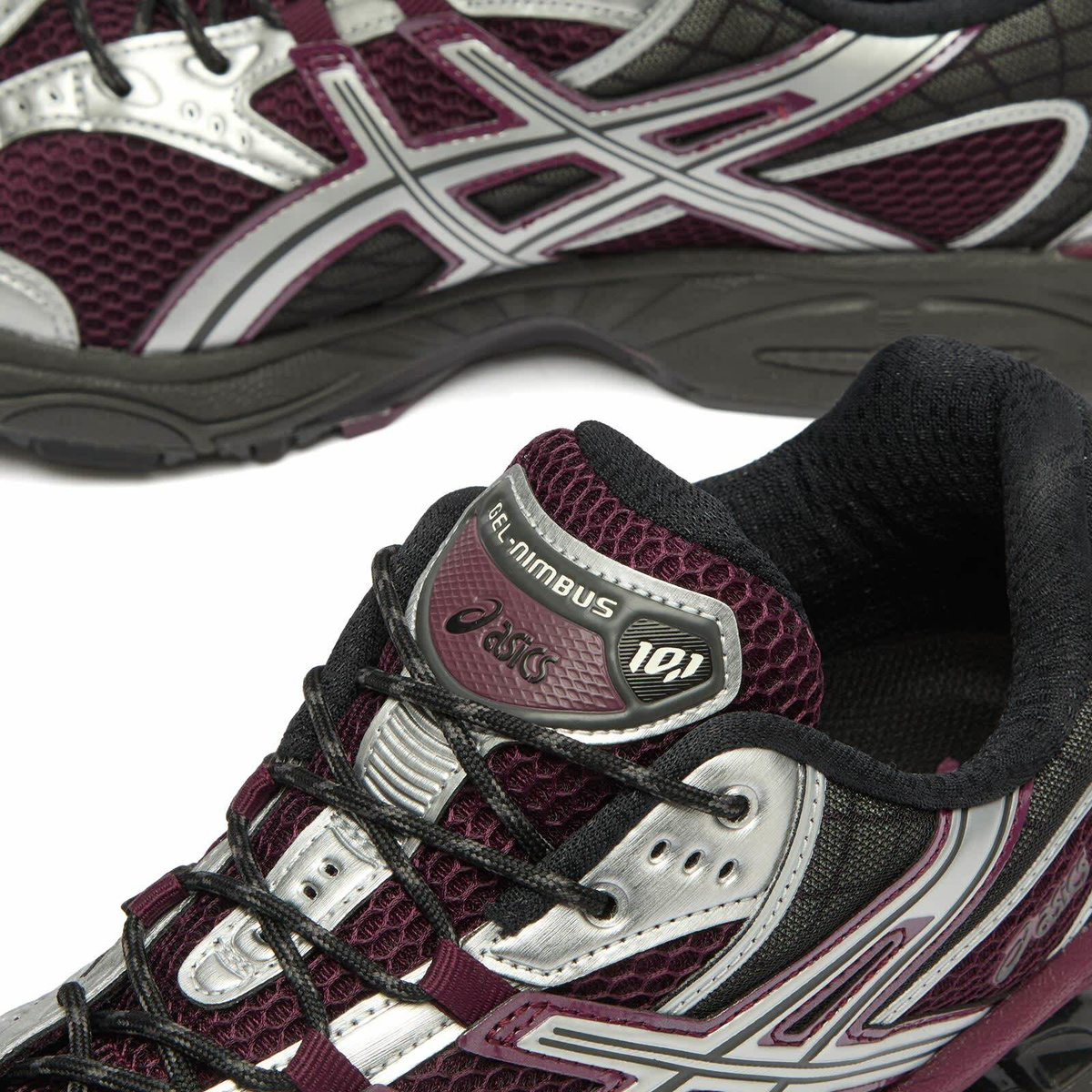 Asics Gel-Nimbus 10.1 Sneakers in Beniimo Purple/Pure Silver