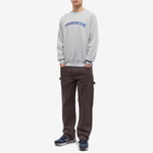 thisisneverthat Men's Arch Logo Crew Sweat in Heather Grey