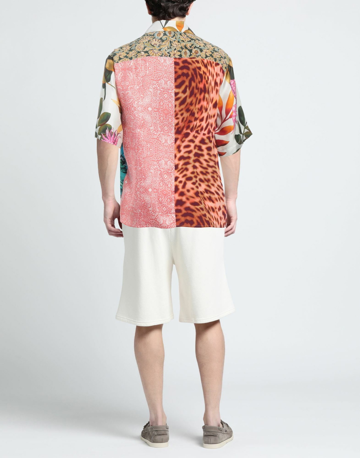 Marine Serre Mens Shirt Azure