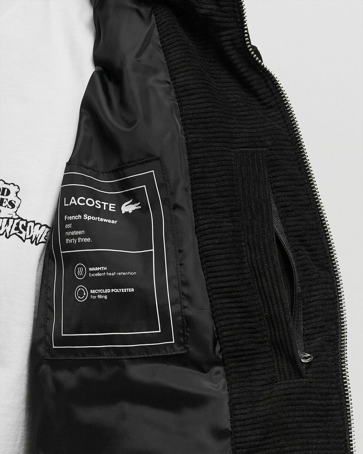 Lacoste Blouson Black Down & Puffer Jackets