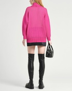 Laneus Womens Turtleneck Fuchsia