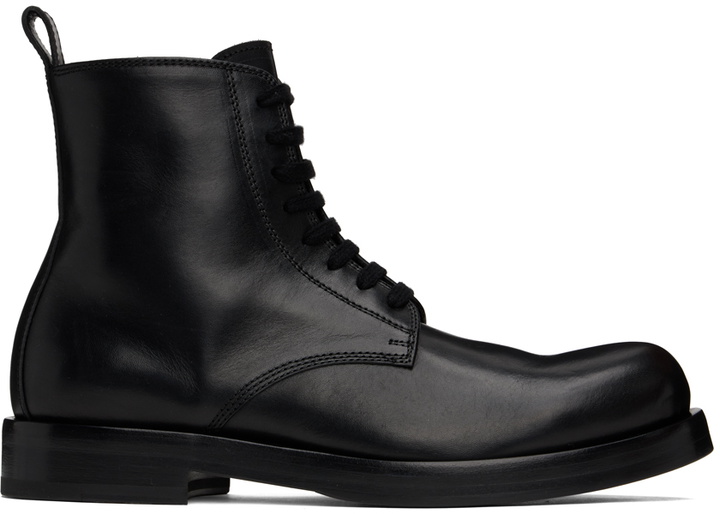 Photo: Officine Creative Black Bulla 002 Boots