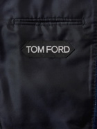 TOM FORD - Slim-Fit Cotton-Velvet Blazer - Blue