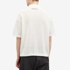 MKI Men's Loose Gauge Polo in Off White