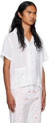 Bode White Party Trick Shirt