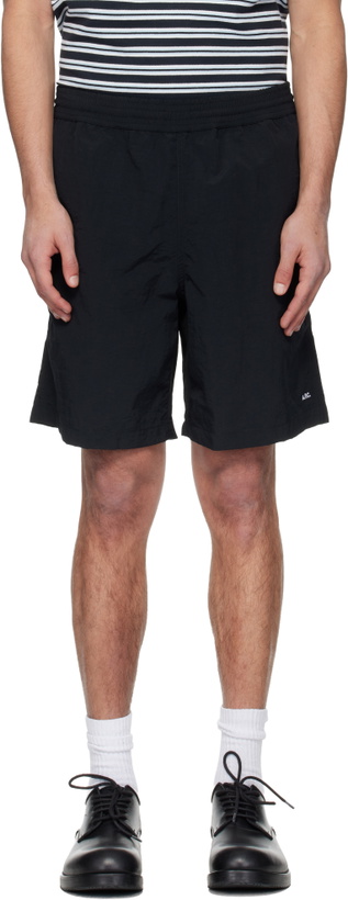 Photo: A.P.C. Black Rio Shorts
