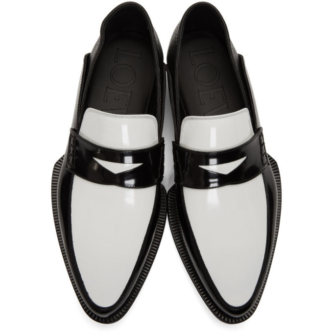 White sales pointed loafers