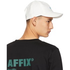 Affix White Standard Logo Drill Cap
