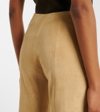 Stouls Gege suede flared pants