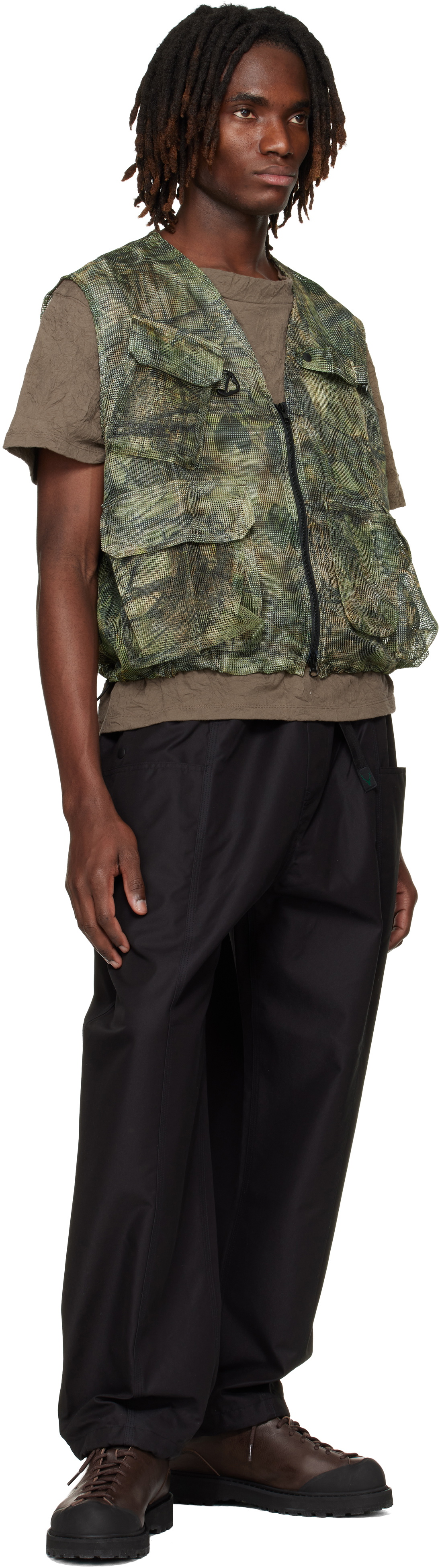 South2 West8 Black Belted C.S. Trousers