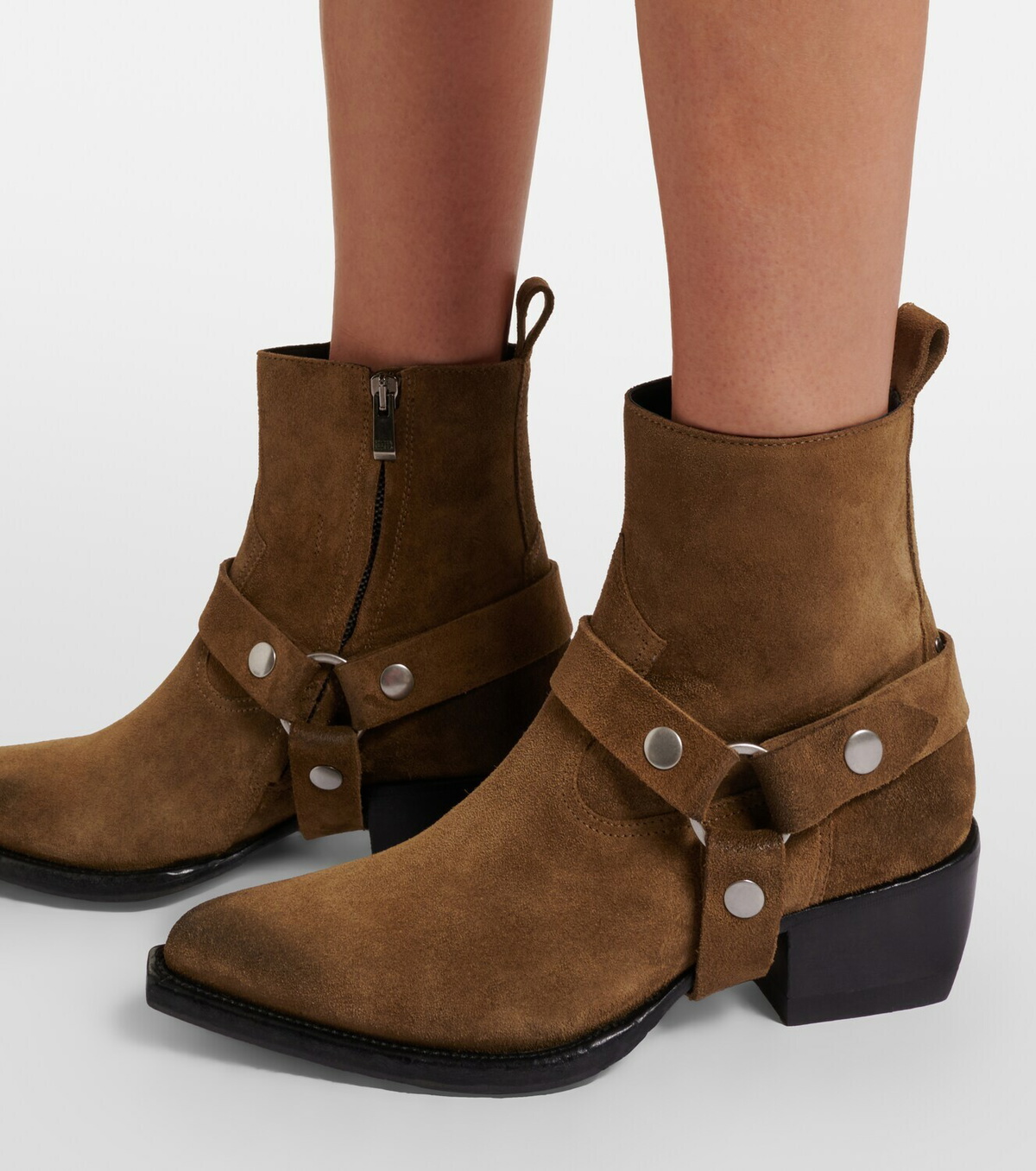 Golden Goose Debbie suede cowboy boots