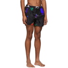 Paul Smith SSENSE Exclusive Black Precious Stones Swim Shorts