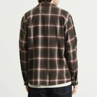 Second/Layer Men's Second Layer Logan Ombre Long Sleeve Check Shirt in Red Check